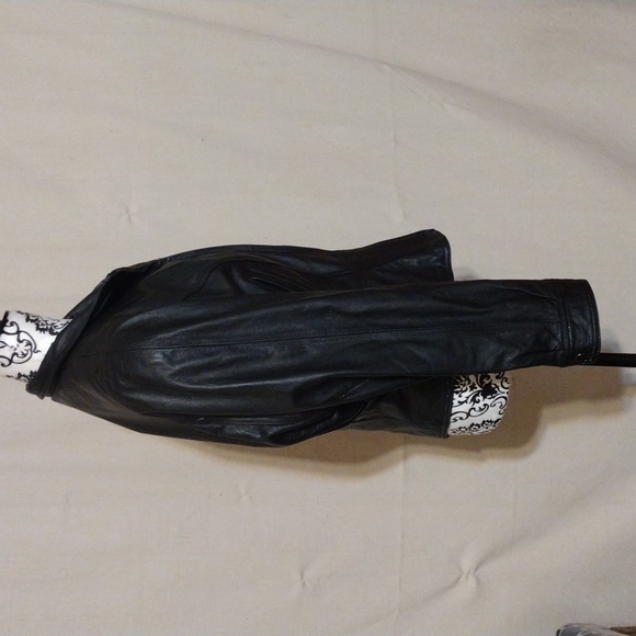 VTG 1986 Wilson’s Leather Motorcycle Jacket Med Grease Lightning Style Retro - Picture 11 of 15